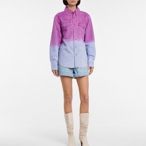NWT Isabel Marant Etoile Pitti Ombré Blouse